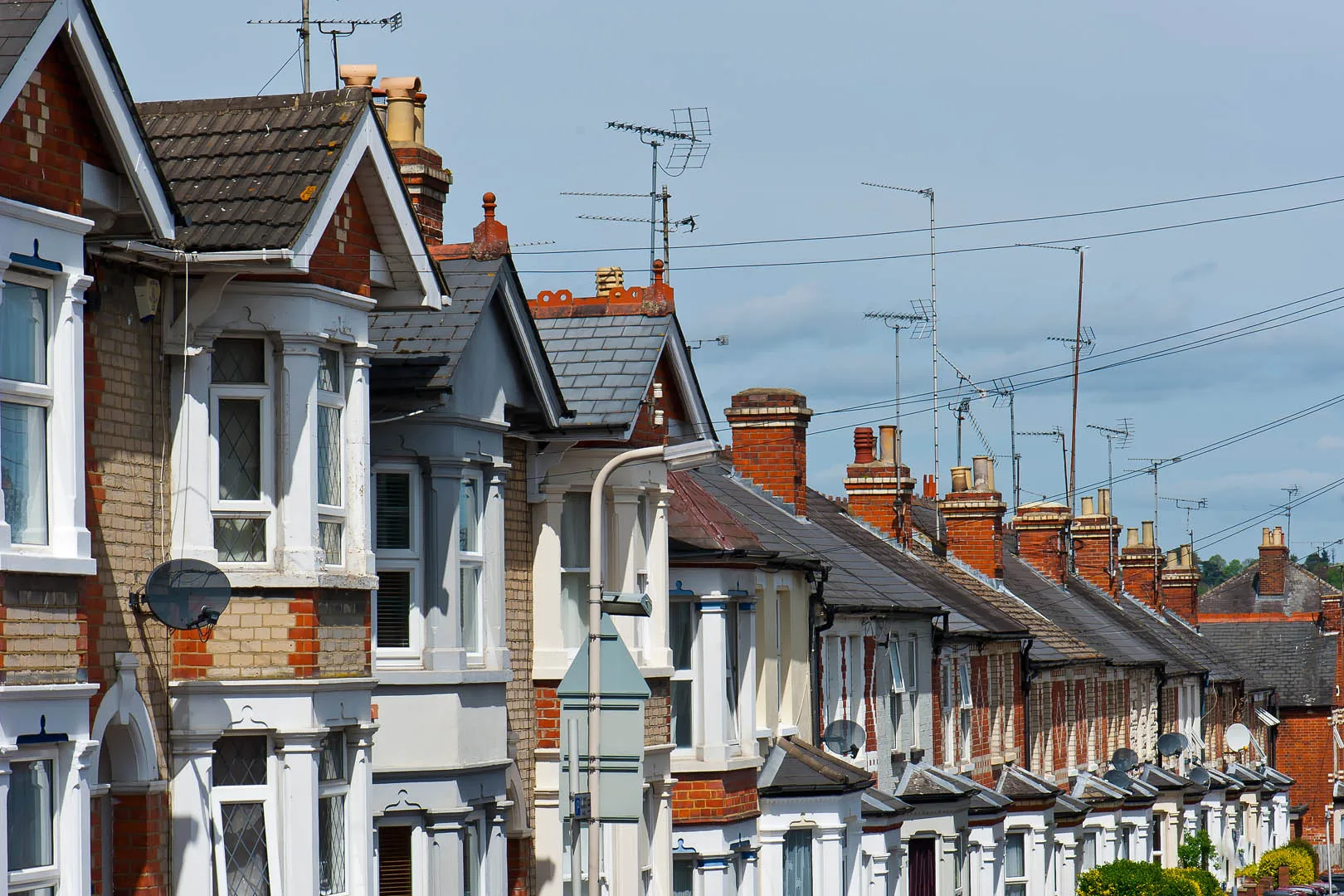 Row,Of,Typical,English,Terraced,Houses