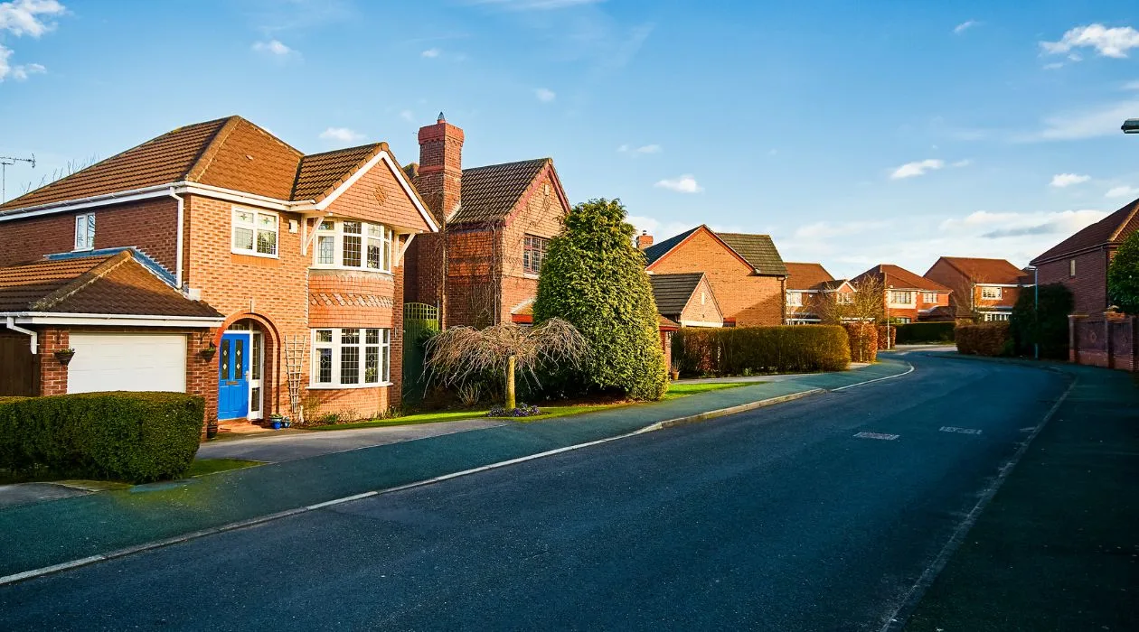 Light Street of Houses